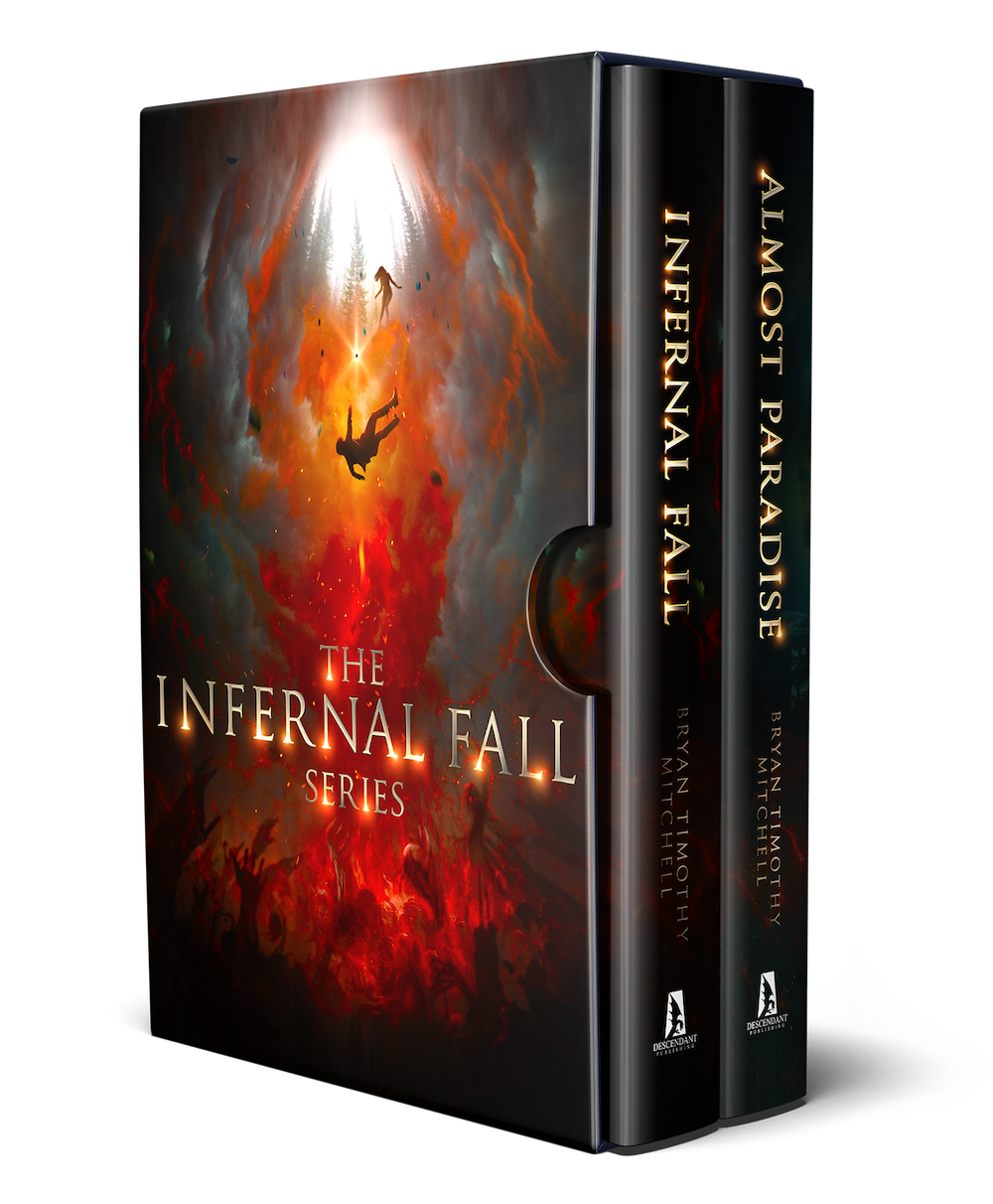 An image of the box set for the Infernal Fall Series