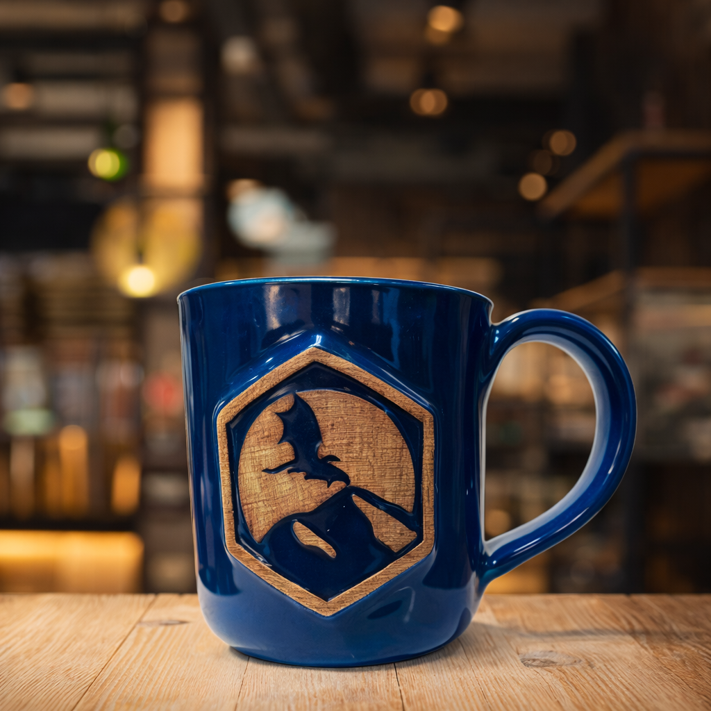Handmade Dragon Mug | Limited Edition Ceramic Adventure Mug
