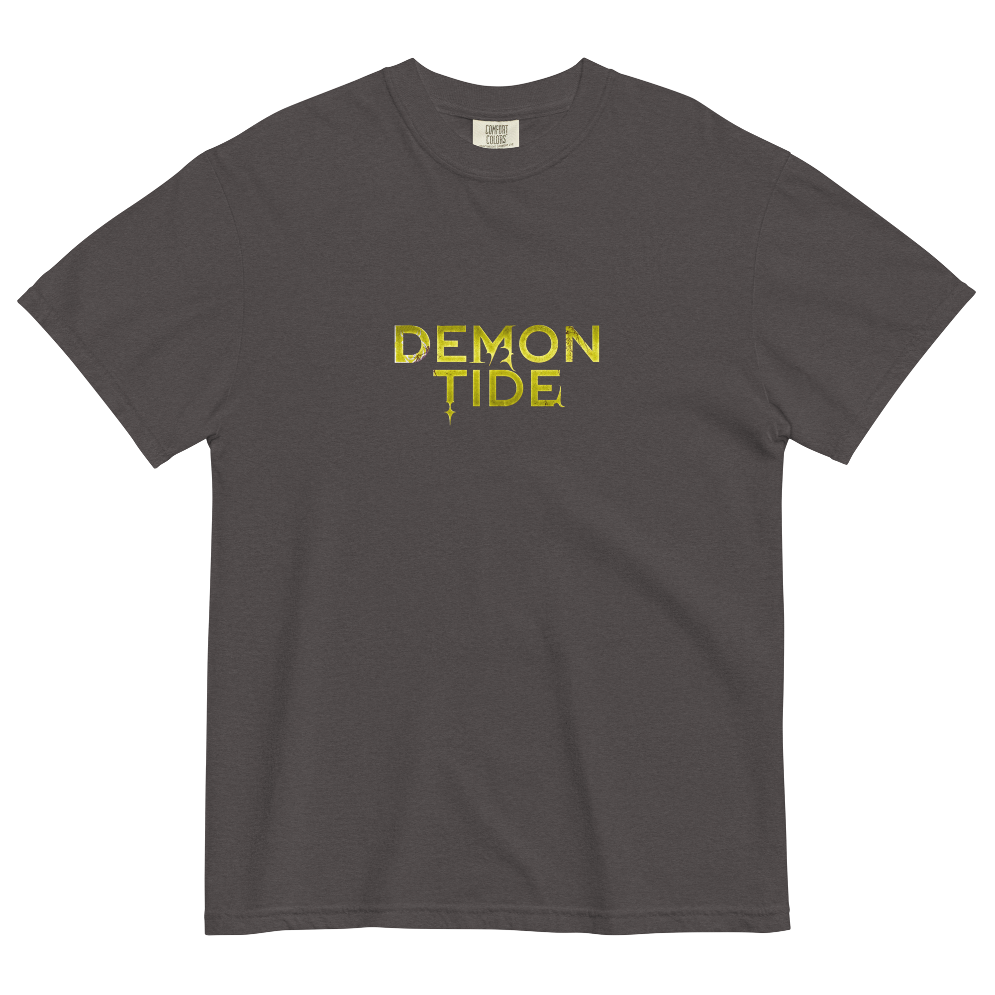 An image of the Demon Tide T-Shirt Product mockup by Troy Hooker