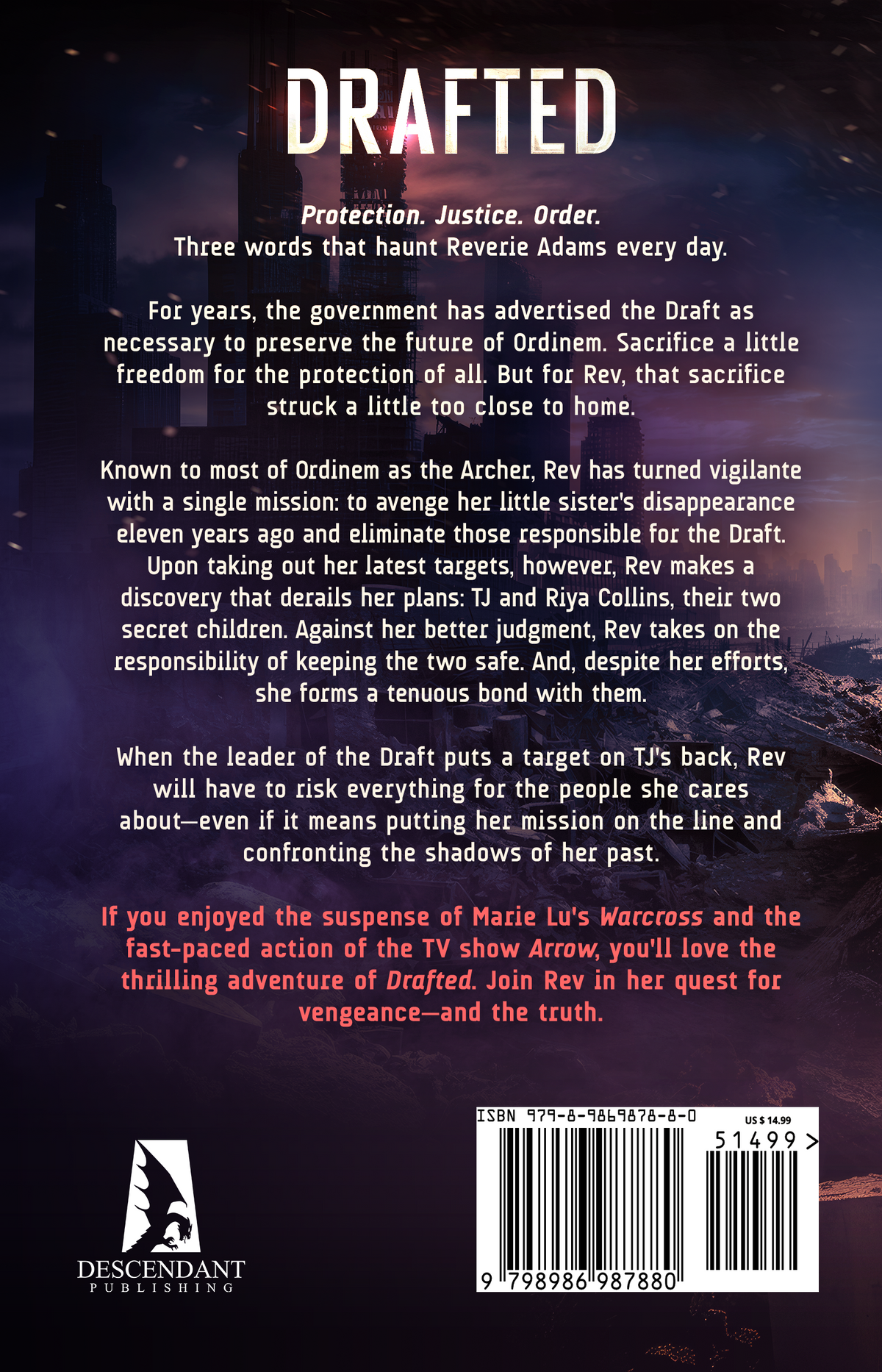 Drafted Book Drafted – Fiction Cave