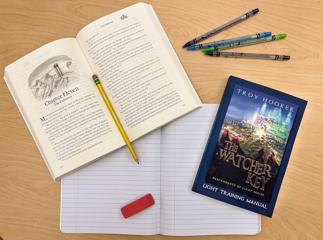 Watcher Key Light Training Bundle | YA Fantasy Book & Literacy Kit